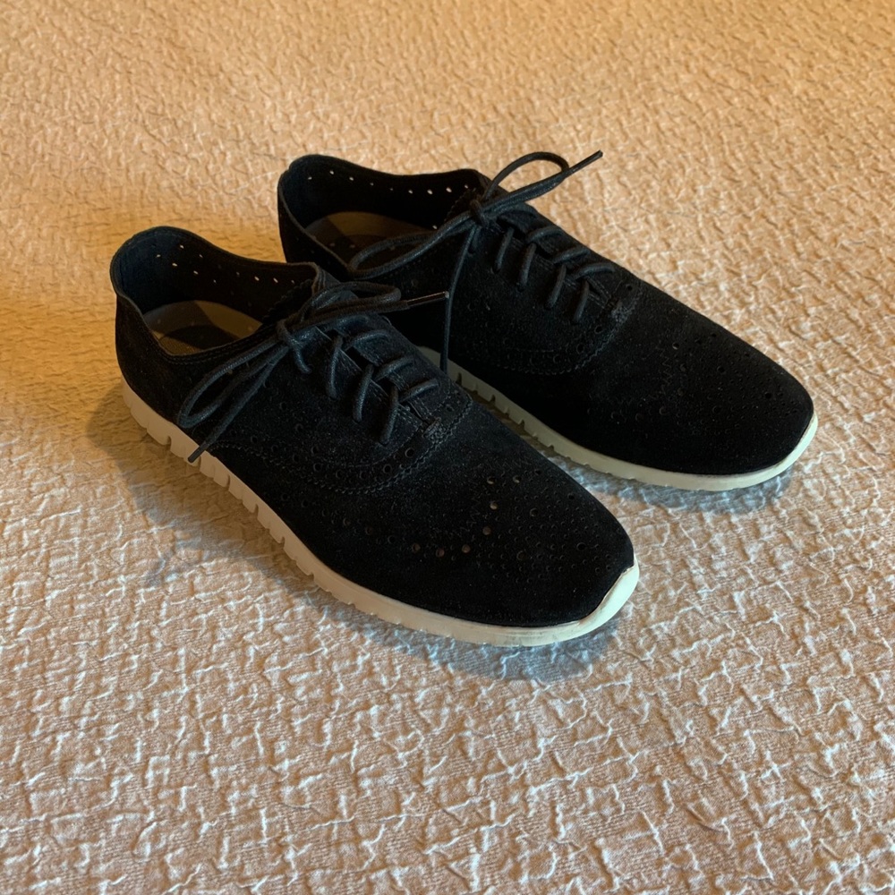 Cole Haan ZeroGrand Wing Oxford Suede —Size 8.5